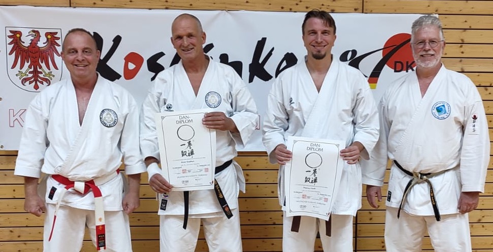 4.Dan für Szephan Sensei