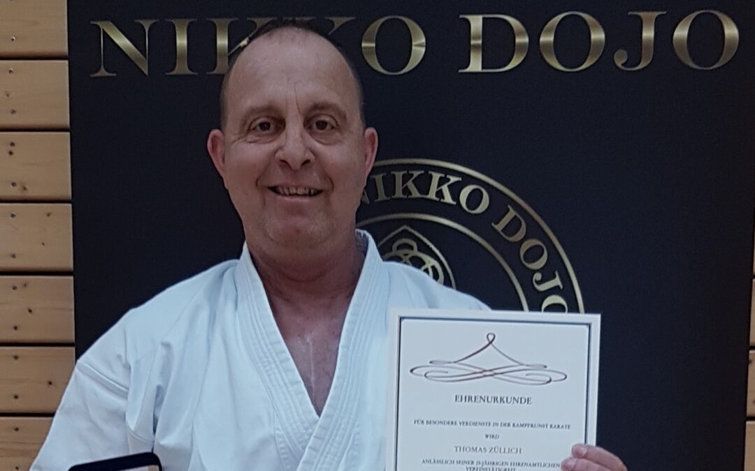 Auszeichnung für Züllich Sensei